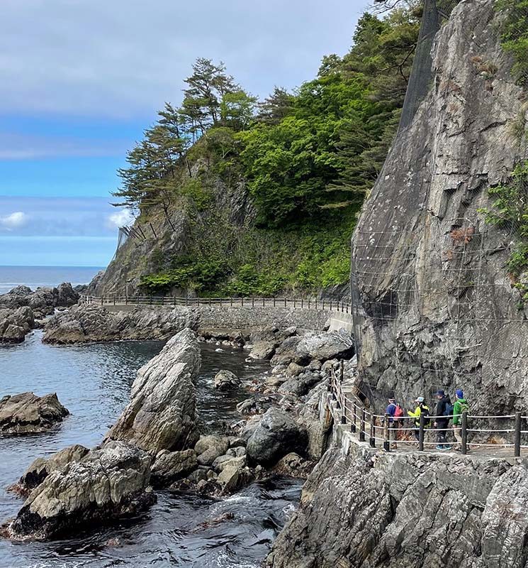 2023年6月3日(土)〜6月7日(水): 北三陸海岸を歩く5日間の旅